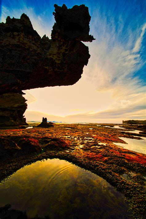 Roentare Mornington Peninsula Coastal Rock Formation Blairgowrie Melbourne Australia