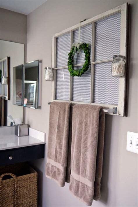 10 Clever Diy Towel Racks The Budget Decorator