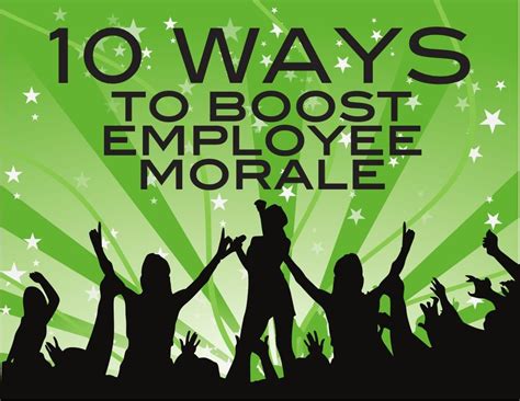 10 Ways To Boost Employee Morale By Jay Moneta Via Slideshare Misc