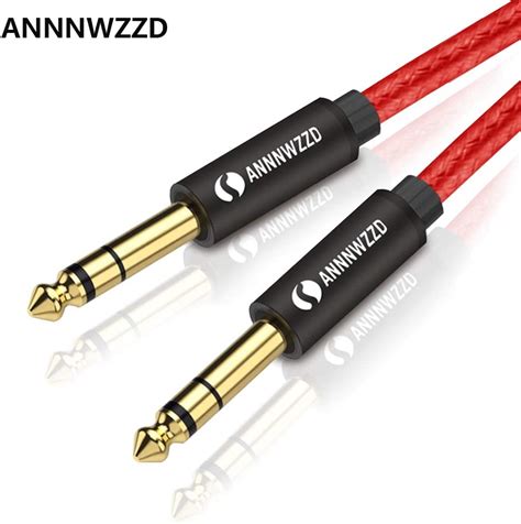 635mm To 635mm Mono Audio Cable14 Ts Professional Speaker Cable