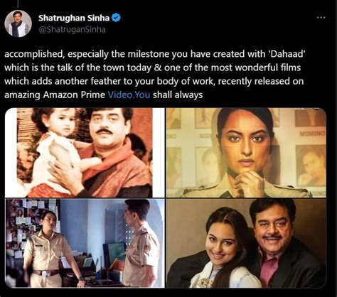 Sonakshi Sinha Turns 36 Shatrughan Sinha Showers Loads Of Love On Daughter