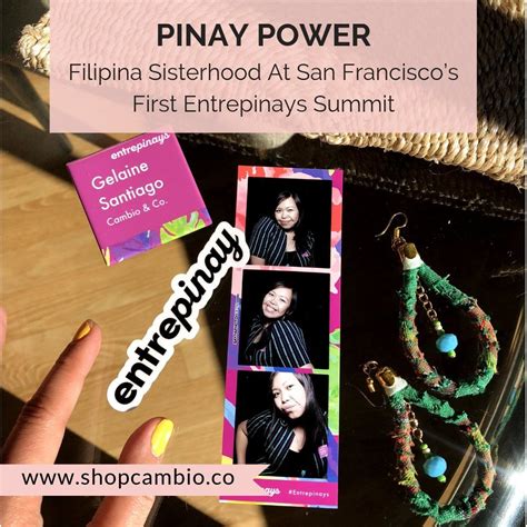 Pinay Power Filipina Sisterhood At Entrepinays Summit Toronto Santiago