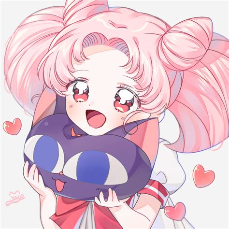 Safebooru 1girl Bangs Bishoujo Senshi Sailor Moon Blush Cat Chibi Usa
