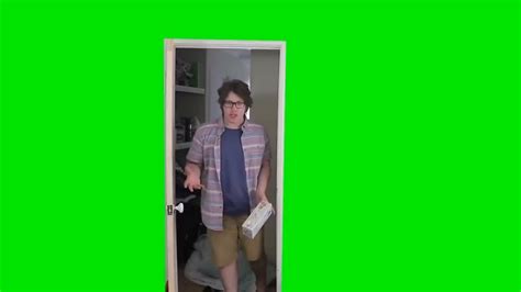 Man From The Door Green Screen Effect Funny Green Screen Effect Youtube