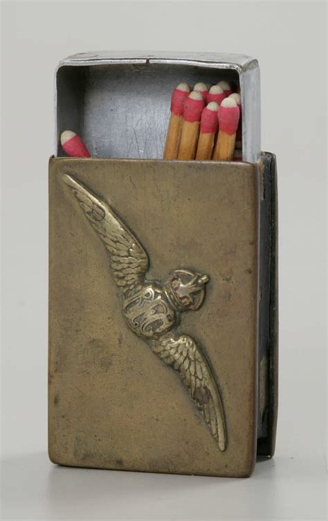 Trench Art Matchbox Canada And The First World War