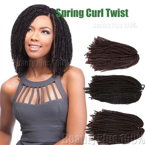 Hot Sale Spring Curl Crochet Braids Synthetic Kinky Curly Hair