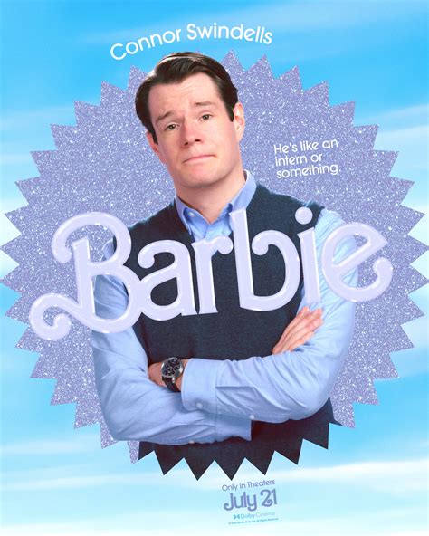 Barbiemovie Characterposters Connor Screen Connections