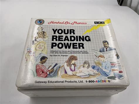 Hooked On Phonics Your Reading Power Sra 1992 Complete With Key Books Cassettes