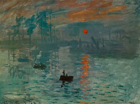 Affiche Claude Monet Impression Soleil Levant 1872