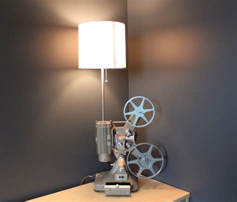 Vintage Table Desk Lamp Keystone Projector Lamp Hollywood And Movie Lightandtimeart