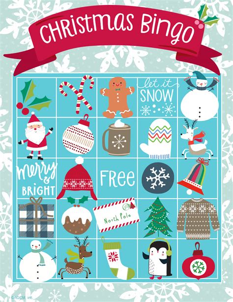 Free Printable Christmas Bingo Cards For 50 Printable Templates Free