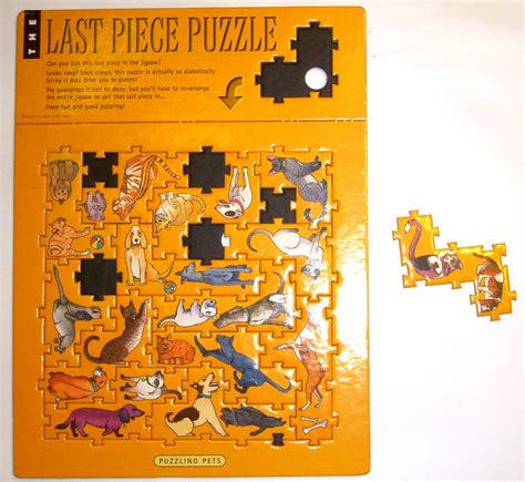 Then there's the number of pieces you have to put together: Puzzling pets - Last Piece Puzzle | I tried for hours to ...