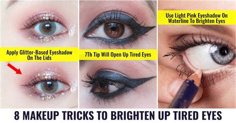 8 Easy Brightening Makeup Tricks For Tired Eyes
