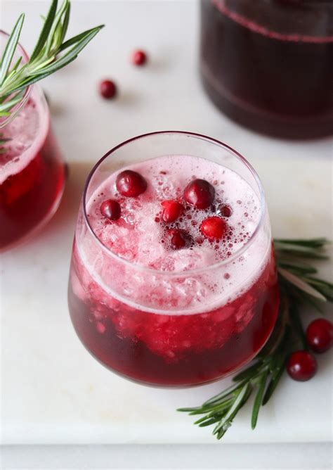 Holiday Cranberry Mocktail Whole Cook At Home Mom