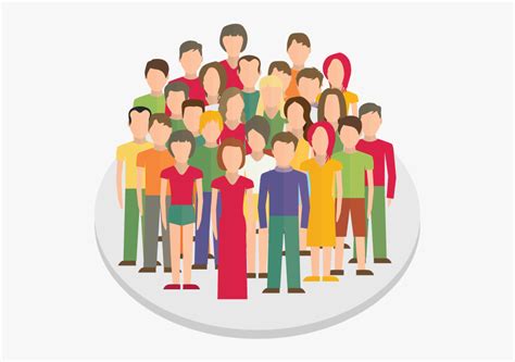 Free download 48 best quality group of people icon at getdrawings. Crowd Clipart Person Icon - Group People Icon Png , Free ...