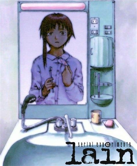 Serial Experiments Lain Poster Rare Illustration By Yoshitoshi Abe Ebay