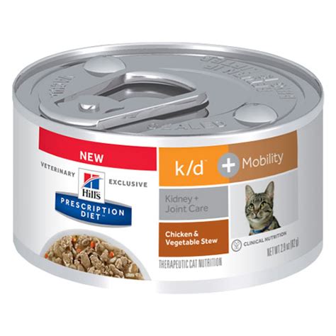 Hill's prescription diet k/d cat food with chicken. Hill's Prescription Diet k/d + Mobility Chicken ...