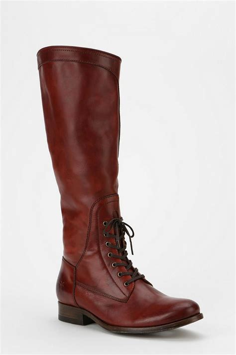 Frye Melissa Lace Up Riding Boot Urban Outfitters Victor Hugo Womens