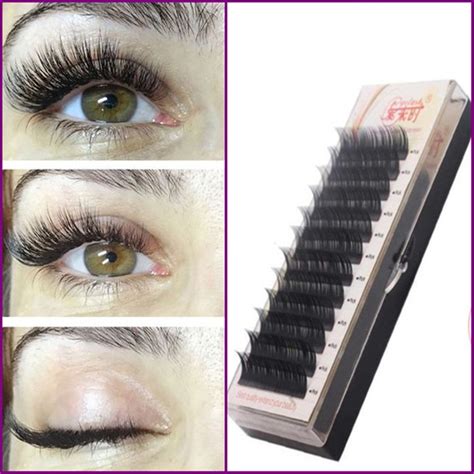 Okay, so lash extensions aren't that different than typical false lashes. 3D Silk Eyelash, Further All size, High Quality Eyelash ...