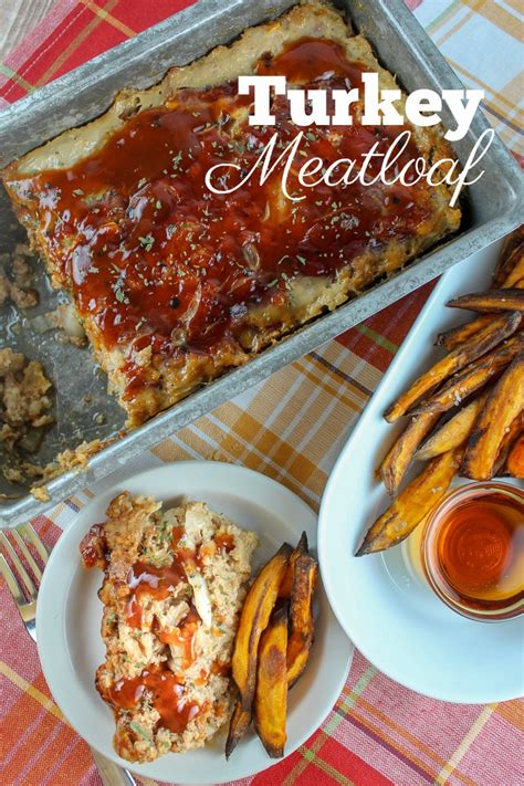 Shape into loaf in shallow baking dish sprayed with. Turkey Meatloaf With Bbq Sauce And Fried Onions / Cheddar Stuffed Sweet Potato Bbq Turkey ...