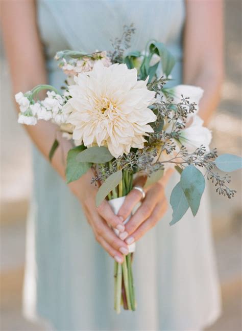 It doesn't overpower the gown and is simple! 20 Adorable Wedding Bouquets For Spring and Summer 2019 ...