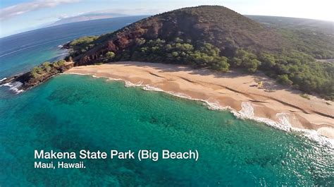 Big Beach Makena State Park Maui Hawaii Youtube