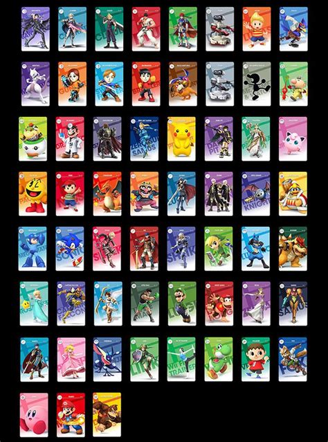 We did not find results for: SUPER SMASH BROTHERS AMIIBO CARDS FULL SETS OR SINGLES BUY 2 GET 1 FREE. - TOPAMIIBOCARD | Super ...