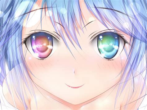Anime Different Eye Color By Loveland12 On Deviantart