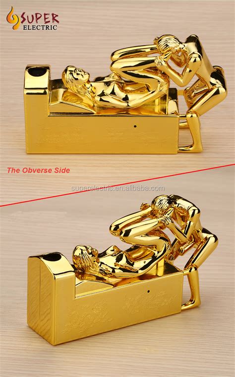 Creative Alloy Full Metal Doggy Style Sexy Toy Sexy Usb Lighter With