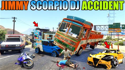 Jimmy Scorpio Dj Accident Gta 5 😲 Youtube