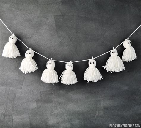 Diy Ghost Garland Vicky Barone