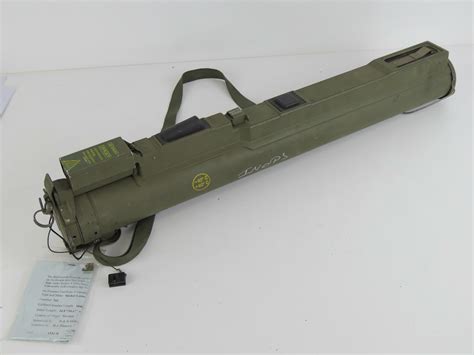Sold Price A Deactivated M72 Law 66mm Rocket Launcher Opens And