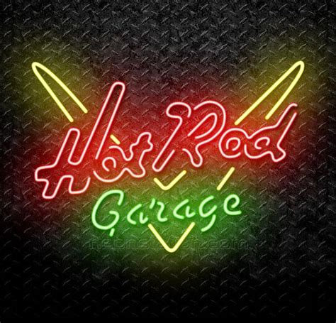 Hot Rod Garage Neon Sign