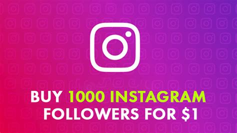 Buy 1000 Instagram Followers 1