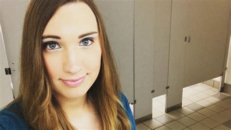 Transgender Womans Selfie In A North Carolina Public Bathroom Is The