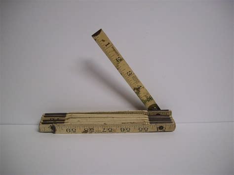 Vintage Folding Lufkin Wood Ruler 60 Inch By Vintagewaytreasures