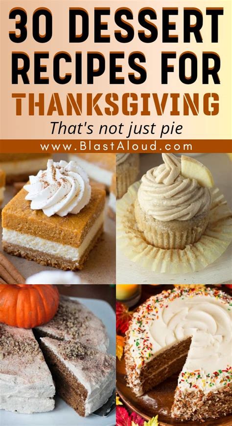 Thanksgiving Dessert Recipes Without Pumpkin Jon Hodge