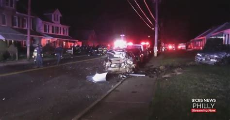People Injured After High Speed Chase Ends In Multi Car Crash In