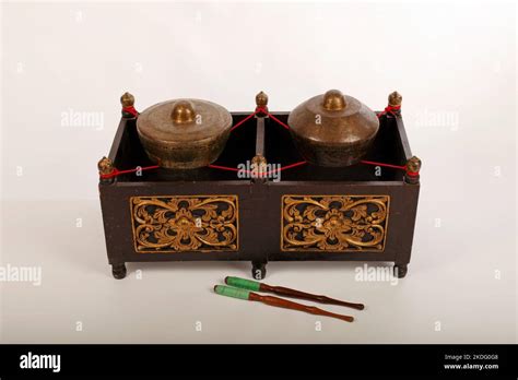 Bonang An Indonesian Musical Instrument Used In The Javanese Gamelan