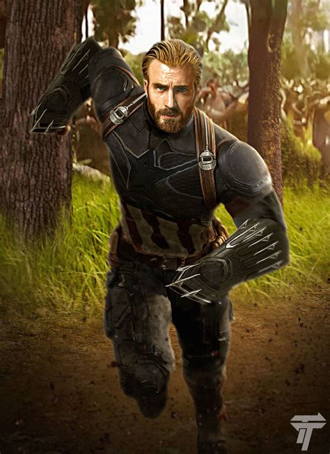 Infinity War Captain America By Timetravel6000v2 On Deviantart
