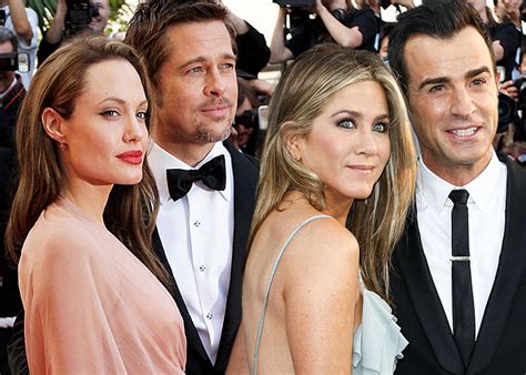 Jennifer aniston and brad pitt shared a few laughs and showed common courtesy at the sag awards. Jennifer Aniston Secretly Met Up With Brad Pitt In Hotel Before Split