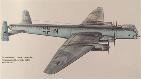 He 277 Flugzeugtechnik Kriegsflugzeug Luftfahrt