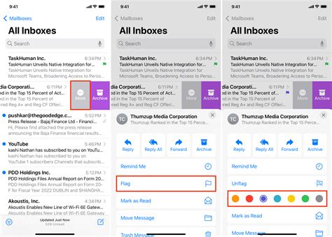 How To Use Flags To Organize Your Inbox In The Mail App