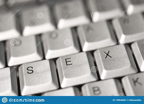 The Word Sex From The Letters On The Keyboard Buttons Stock Image Free Download Nude Photo Gallery