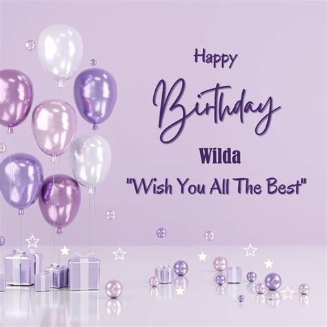 100 Hd Happy Birthday Wilda Cake Images And Shayari