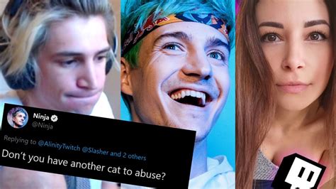 Ninja Destroys Alinity Streamers Big Mad At Xqc Youtube