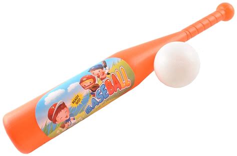 juguete deportivo al aire libre para niños bate de béisbol de plástico con dos colores buy de