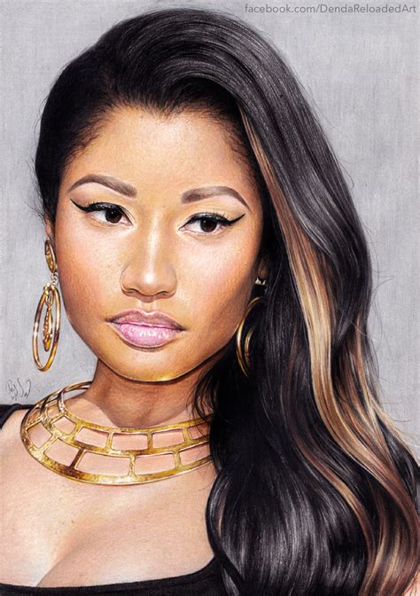 Nicki Minaj By Dendareloaded On Deviantart Nicki Minaj Drawing