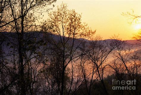 Misty Mountain Sunrise Photograph By Thomas R Fletcher Fine Art America