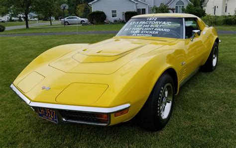 1972 Corvette Paint Colors